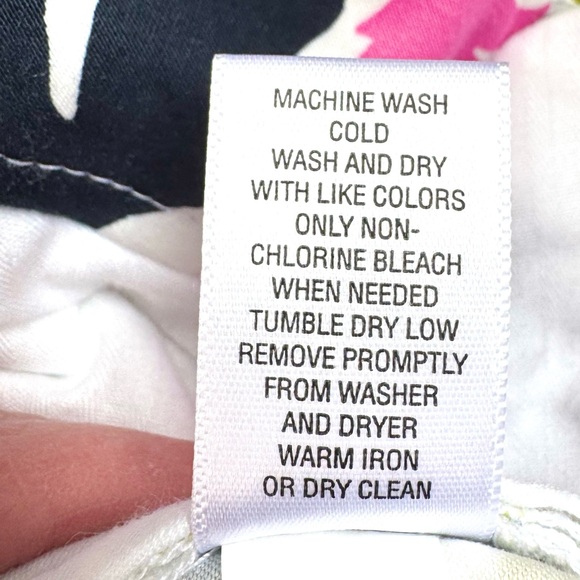 Banana Republic x Milly High Waist Pink and Yellow Shorts - Picture 4 of 6